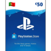 Cartão Playstation 50€ Playstation Network PT
