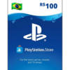 Cartão Playstation 100R$ Playstation Network BR
