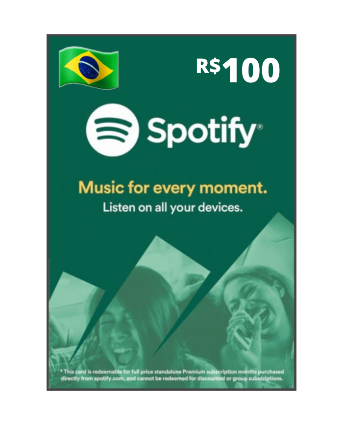 Como resgatar cartão pré-pago no Spotify