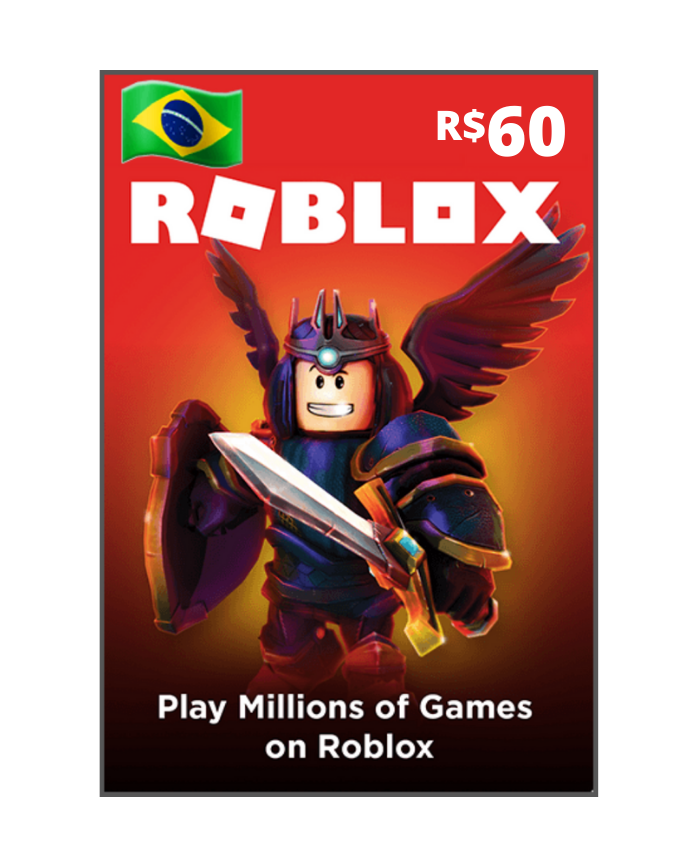 Cartão Roblox 60 R$ - ELSAS ELECTRONICS