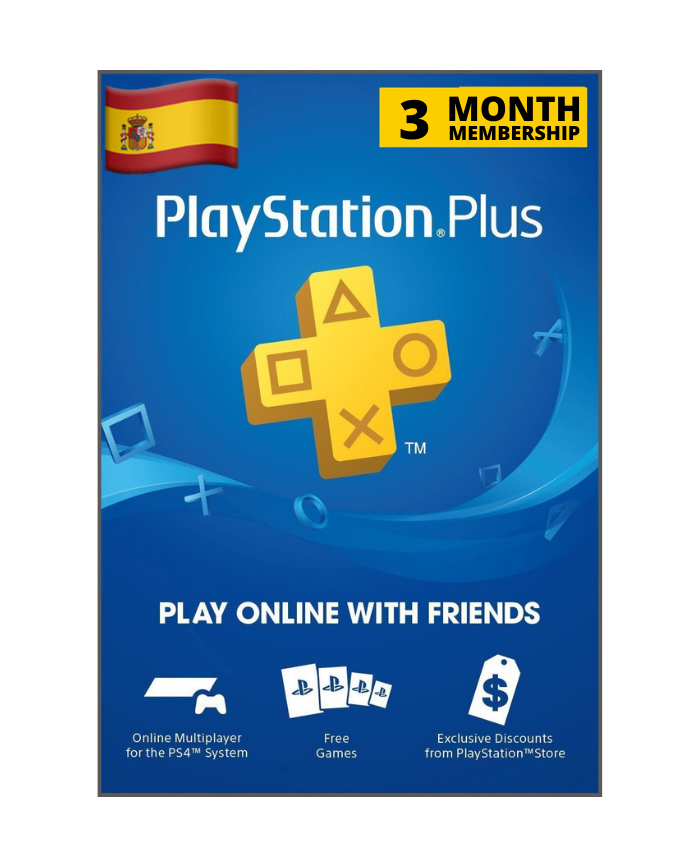 Cartão de Carregamento PlayStation Plus 25 Euros (Formato Digital)